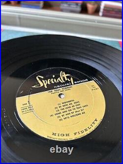 The Soul Stirrers Featuring Sam Cooke S/T LP Vinyl Original Specialty 1959 Mono