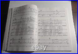 The The, Matt Johnson, Infected 1979- 87 SongBook, Musikal Notes, THE THE, Rare