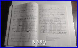 The The, Matt Johnson, Infected 1979- 87 SongBook, Musikal Notes, THE THE, Rare