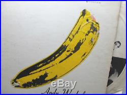 The Velvet Underground & Nico lp Banana Verve Stereo v65008'67 Andy Warhol rare