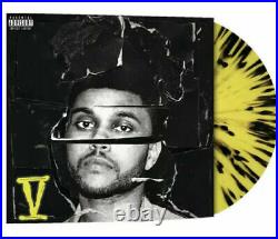 The Weeknd Beauty Behind The Madness Exclusive Yellow Black Splatter Vinyl 2xLP