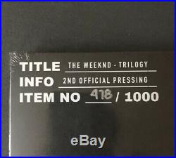 The Weeknd Trilogy Vinyl Box Set 5 Year Anniversary Limited Edition