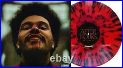 The Weeknd Weekend After Hours RARE Red Black Splatter Vinyl LP Variant 002