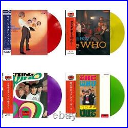 The Who My Generation, I'm A Boy, I Can See for Miles LP Vinly Records Set of 4