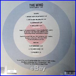 The Who'radio Sessions 1965' Ltd New Numbered Blue Vinyl Lp New Sealed