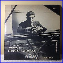 The Workshop Of Geroge Wallington-10 vinyl record 1952 rare! Ex condition
