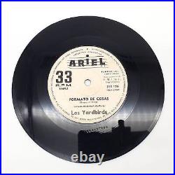 The Yardbirds Shapes Of Things Single Record Ariel 1966 PROMO ARGENTINA IMPORT Y