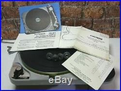 Thorens TD 124 MKII Vintage Idler Drive Vinyl Record Player Deck Turntable