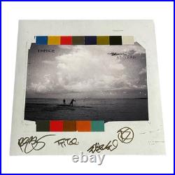 Thrice Beggars (2021) Pink & Tan Galaxy Vinyl SIGNED