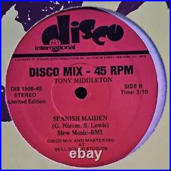 Tony Middleton Return To Spanish Harlem 12 Single SEALED Limited Edition