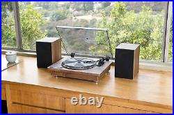 Toshiba Vinyl Record Player Turntable 12 3-Speed Bluetooth Turntables Stereo