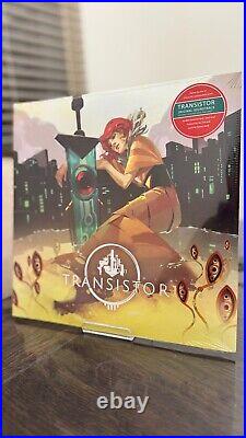 Transistor Original Soundtrack Vinyl Record 2xLP Red & Teal Variant Supergiant