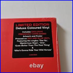 U2 Achtung Baby Island 2021 30th Anniv Ltd Ed Red Vinyl LP Numbered