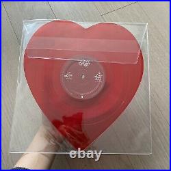 UO Exclusive Lana Del Rey Lust for Life/Love Heart-shaped Vinyl VERY RARE