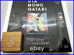 UTAMONOGATARI LP Box 10th Anniversary 5 Vinyl Records Aniplex Anime Song Limited