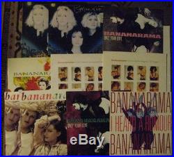 Ultimate Bananarama Vinyl Lot! 102 records LP's 45's IMPORTS PIC DISCS AUTOGRAPH