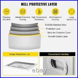 Ultrasonic Vinyl Record Cleaner 6L 7-12 Inch 8 Records Drying Rack 180W