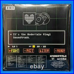 Undertale Vinyl Record Soundtrack Limited Edition Red Blue iam8bit 2xLP 2 x LP