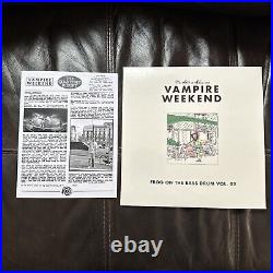 VAMPIRE WEEKEND Frog On The Bass Drum Vol. 2 Vinyl LP + Newsletter