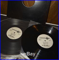 VERY RARE JOHN LENNON THE BEATLES vinyl records 33 AIRPLAY NBC MASTER LPs GIFT