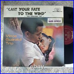 VINCE GUARALDI TRIO Jazz Impressions Of Black Orpheus LP FANTASY Red Label RARE