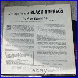 VINCE GUARALDI TRIO Jazz Impressions Of Black Orpheus LP FANTASY Red Label RARE