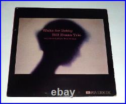 VINYL LP RECORD by BILL EVANS TRIO WALTZ FOR DEBBY (1962) JAZZ / RIVERSIDE