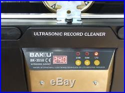 VINYL ULTRASONIC RECORD CLEANER DIY with automatic drive