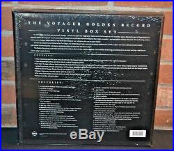 VOYAGER GOLDEN RECORD Limited 3LP Box Set 140G GOLD VINYL New & Sealed