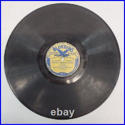 VTG Jimmie Davis Blue Bird Easy Rider Blues B 5570-B Vinyl Records 78 shellac