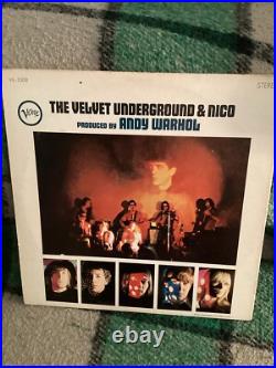 Velvet Underground & Nico -Andy Warhol Peeled Banana Vinyl Record V6-5008