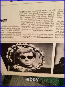 Velvet Underground & Nico -Andy Warhol Peeled Banana Vinyl Record V6-5008