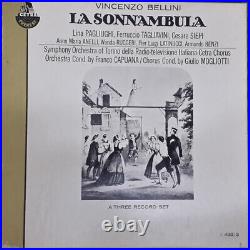 Vincenzo Bellini La Sonnambula Everest Everest S 435 3 S-435 3 Vinyl Record LP