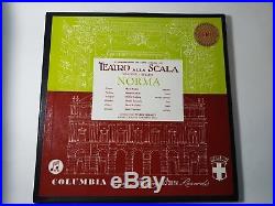 Vincenzo Bellini Norma Callas / Serafin Columbia SAX 2412-14 1st press BOX LP