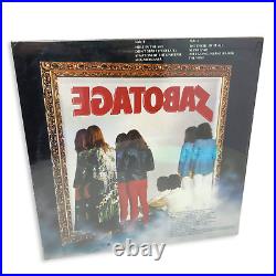 Vintage Black Sabbath Band Sabotage Vinyl LP Record Album July 1975 BS 2822 NEW