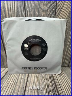 Vintage Elton John Vinyl Record Collection