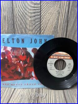 Vintage Elton John Vinyl Record Collection