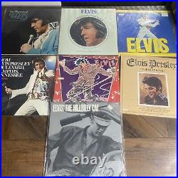 Vintage Lot of 75 Elvis Presley 1950-80's LP Vinyl Records 33RPM