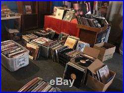 Vinyl DJ Collection New & Used Thousands 12 Records 45's Disco Funk Rap 80's