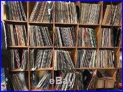 Vinyl DJ Collection New & Used Thousands 12 Records 45's Disco Funk Rap 80's