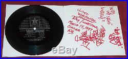 WAR ZONE LESC SINGED by RAYBEEZ at Cog Factory Omaha NE Grail 7 Vinyl LP Record