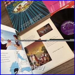 Walt Disney Vinyl Lot of 18 Vintage Disneyland LP Records Storybooks 1960's