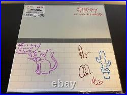 We Are Scientists Huffy Signed Custom Doodled Colored Vinyl LP (Feline & Flora)