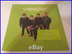 Weezer Self Titled Green Album COLOR Vinyl LP Record 2001 1st Press! NEW SEALED