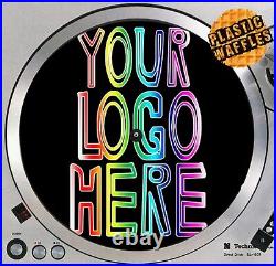 Wholesale x30 Custom Personalized LOGO Slipmat Turntable 12 DJ Audiophile x30