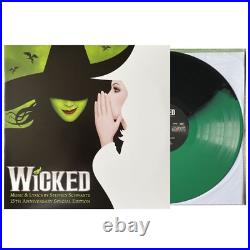 Wicked Original Music Soundtrack Exclusive Limited Green Black Split Vinyl 2LP