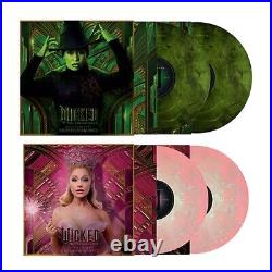 Wicked The Soundtrack Glinda + Elphaba Vinyl Bundle 2LP x2 NEW