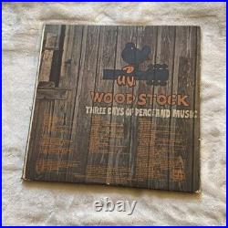 Woodstock 3 Record Set Original 1970/ Woodstock 2 Record Set Original 1971