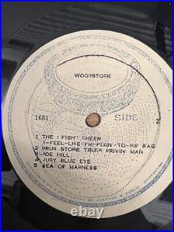 Woodstock Original Vinyl Record Set of 3. 6 Sides. Rare. Vintage. Collectible