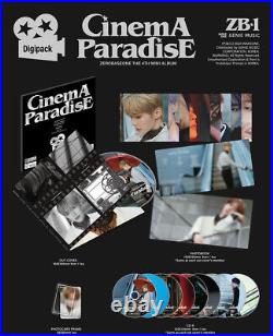 ZEROBASEONE CINEMA PARADISE 4th Mini Album DIGIPACK/CD+P. Book+2 Card+Poster+GIFT